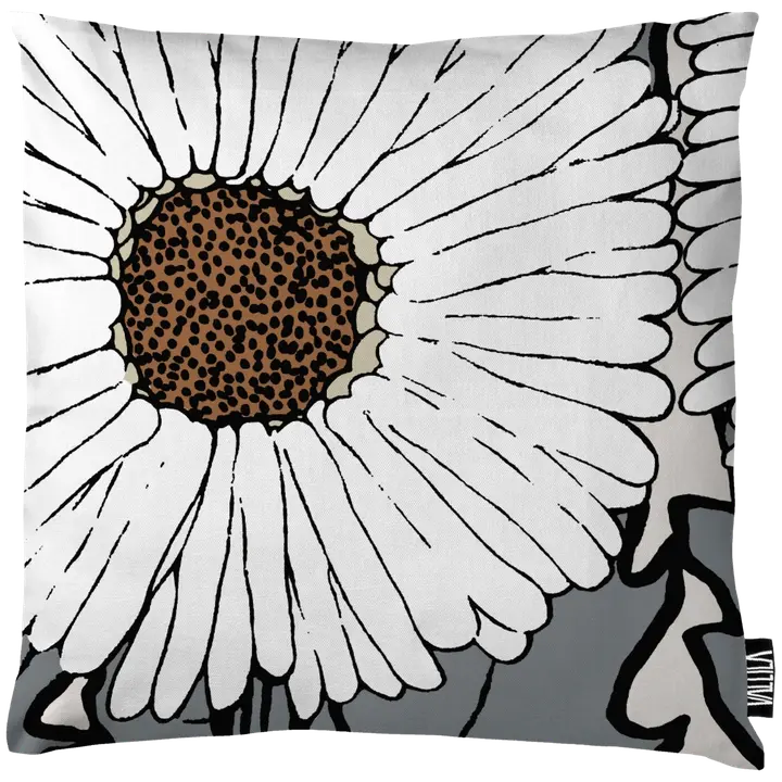 Vallila tyynynpäällinen Hellekesä 43x43 cm harmaa