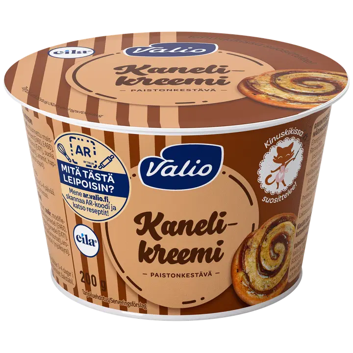 Valio kanelikreemi 200 g laktoositon