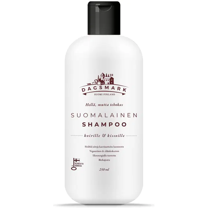 Dagsmark suomalainen shampoo kissoille ja koirille 250 ml