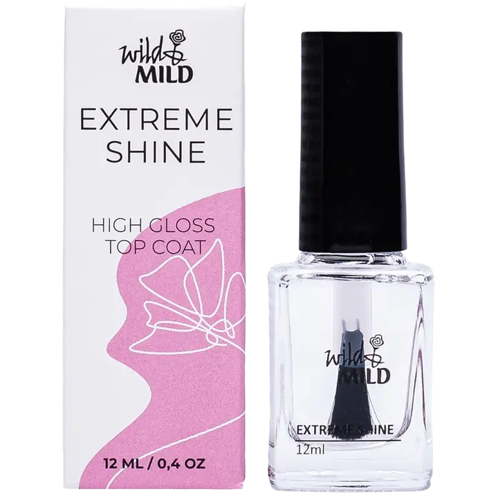 Wild&Mild Extreme Shine Kirkaskiiltoinen päällyslakka N005 12 ml