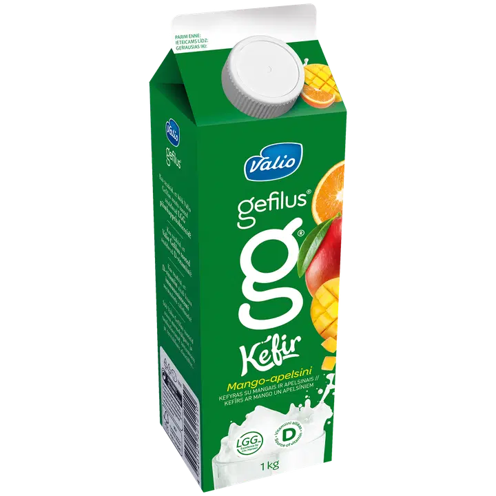 Gefilus keefir mango-apelsini, 1kg