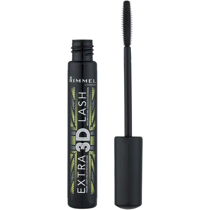 Rimmel London 8ml Extra 3D Lash Mascara 003 Extreme Black ripsiväri