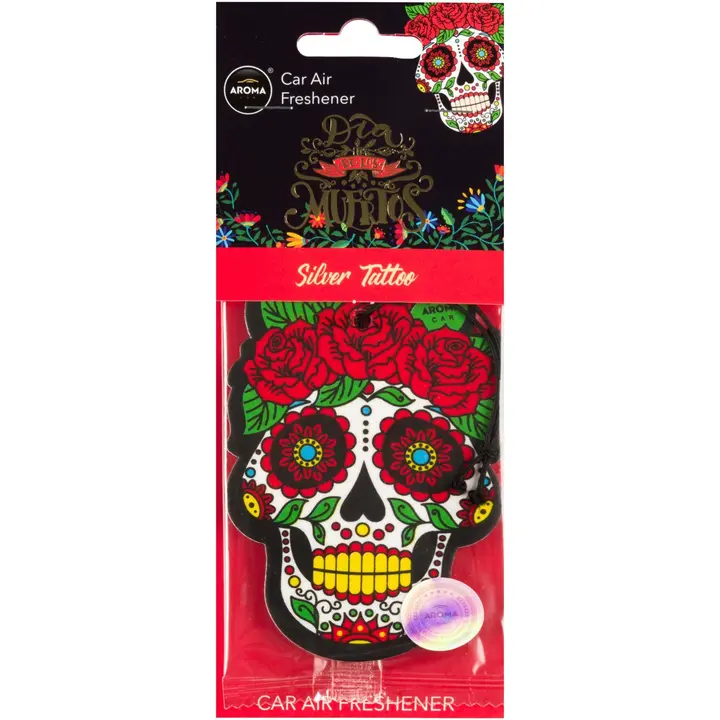 Õhuvärskendaja Silver Tattoo Skull