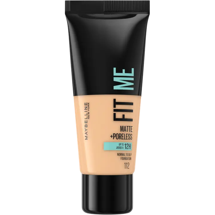 Maybelline New York  Fit Me Matte+Poreless 112 Soft Beige -meikkivoide 30ml