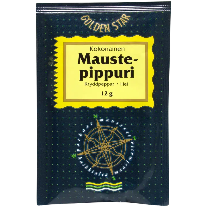 Golden Star kokonainen maustepippuri 12g