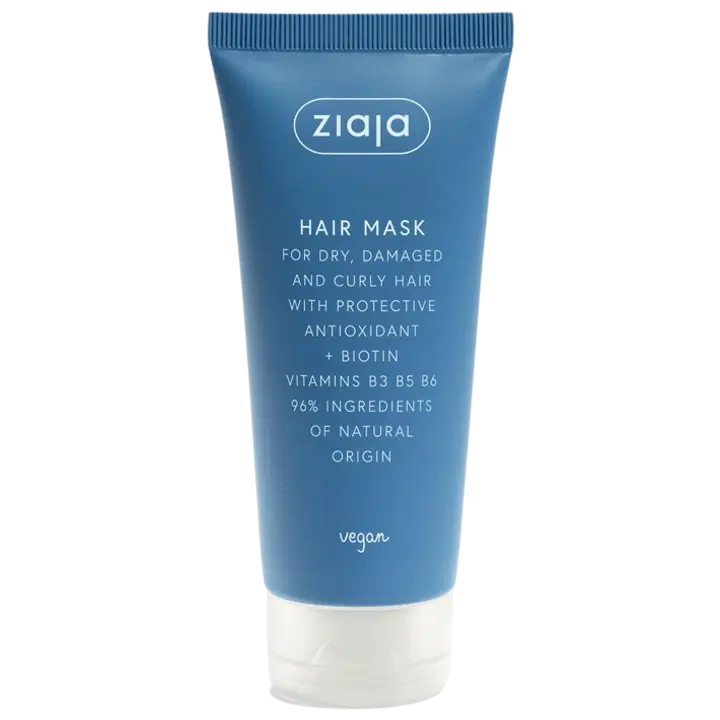 Ziaja antioxidant lamellar-hiusnaamio kuiville, vaurioituneille tai kiharille hiuksille 100ml