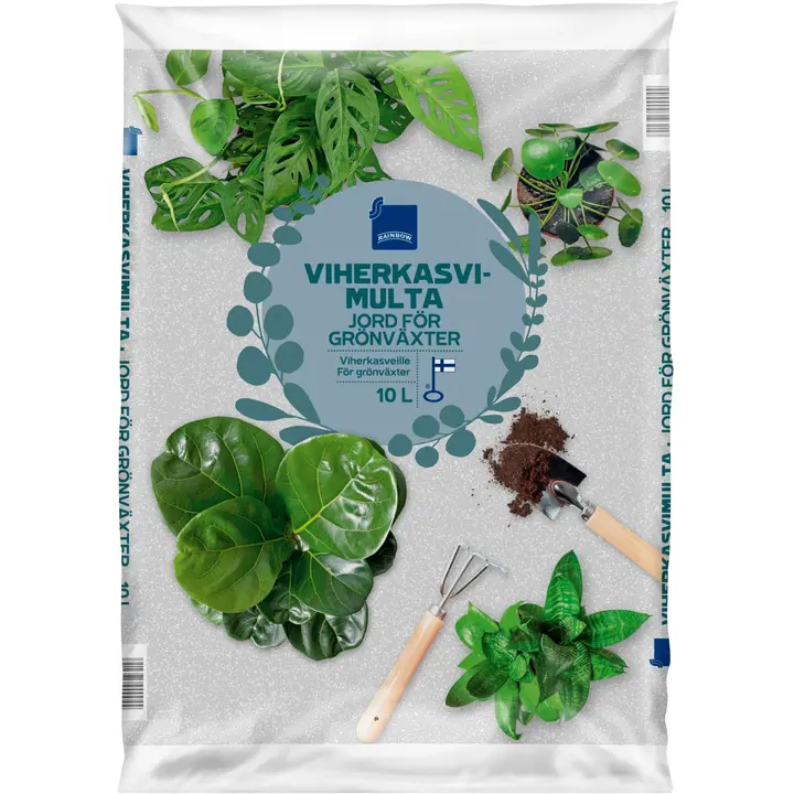 Muld rohelistele toataimedele 10 l