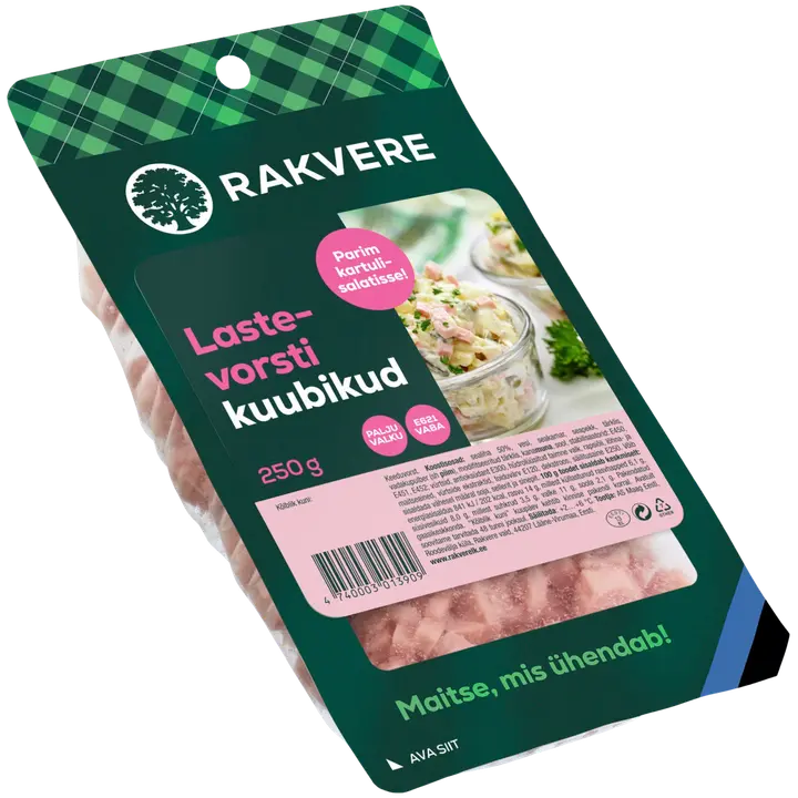 Rakvere Lastevorsti Kuubikud 250 G
