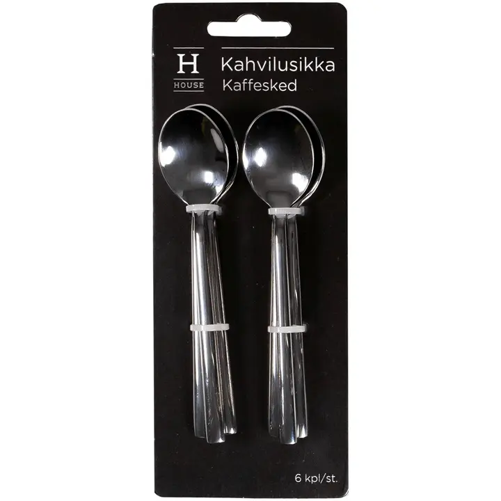 Teelusikas Scandic 6 tk