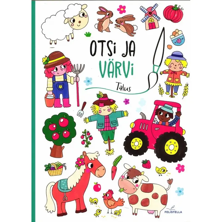 Otsi ja värvi. Talus