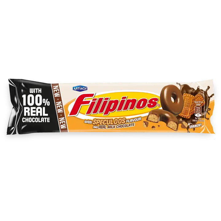 Filipinos 118g Maitosuklaakuorrutteinen maustekeksi