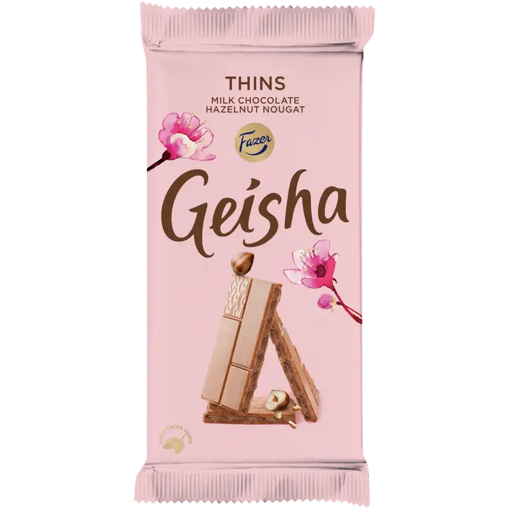 Fazer Geisha Thins suklaalevy 93g
