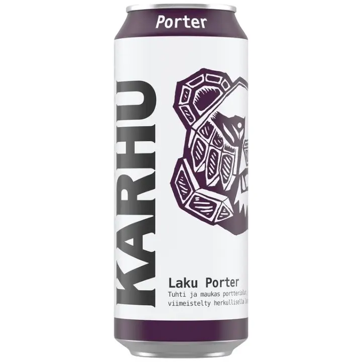 Karhu Laku Portteri olut 5,5 til-% tölkki 0,5 L