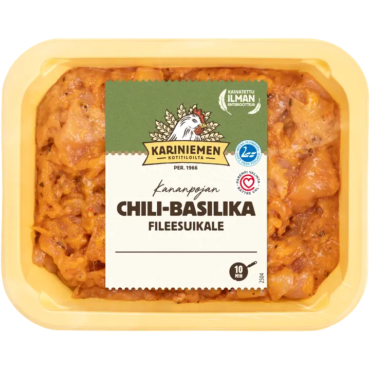 Kariniemen Kananpojan fileesuikale chili-basilika 270 g