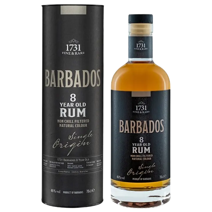 1731 Barbados 8YO rumm 46%vol 700ml