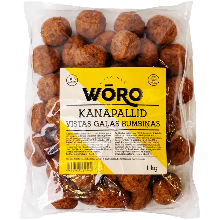 Wõro Kanapallid 1Kg