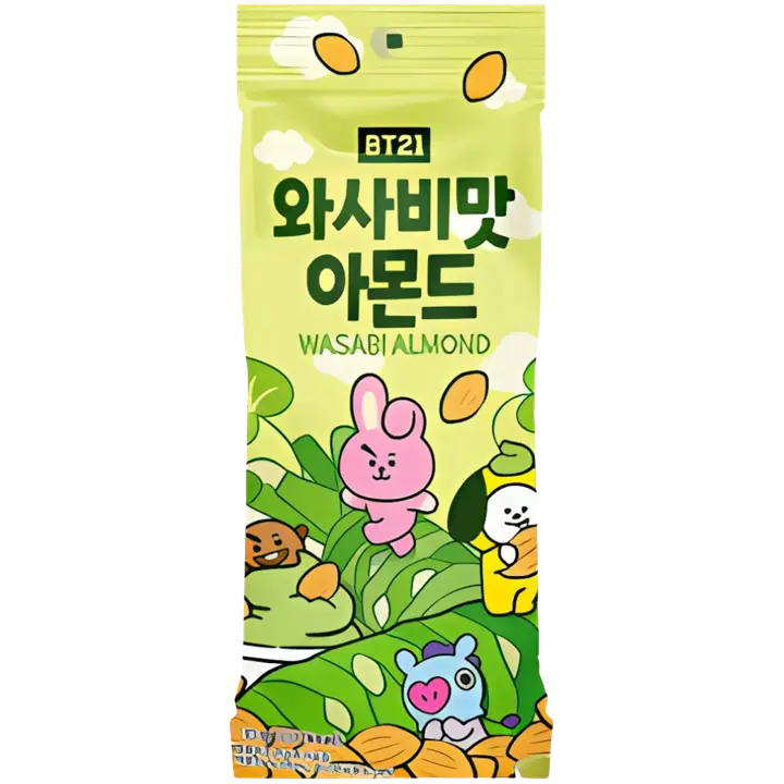 BT21 Paahdettu maissi ja manteli 30g