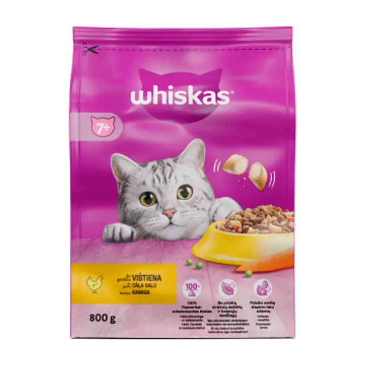 Whiskas Junior kuivtoit kana 800g