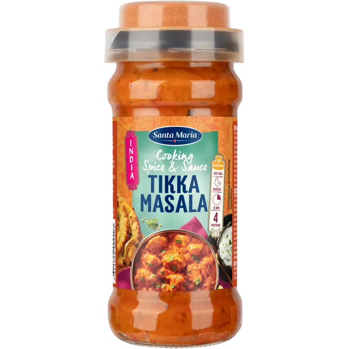 Santa Maria 360g Tikka Masala Cooking Sauce & Spice