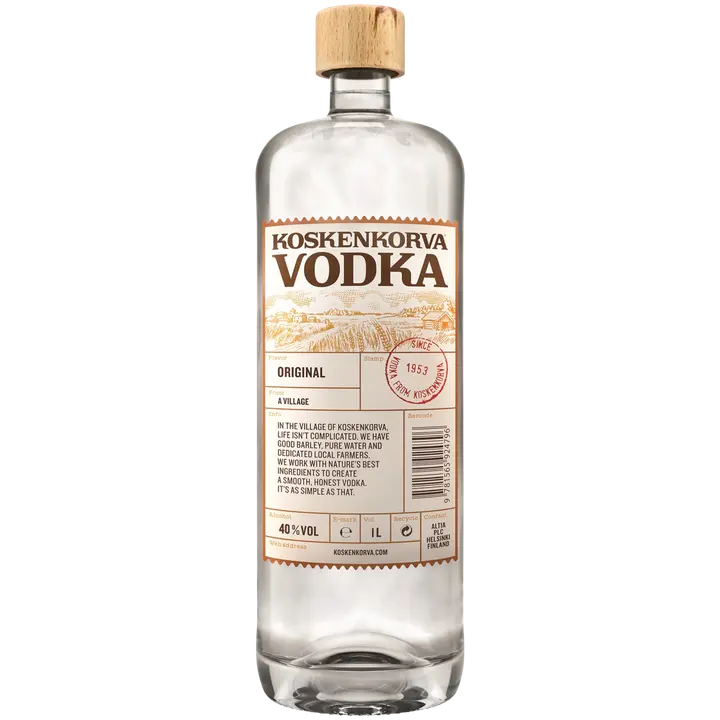 Koskenkorva Viin 40%vol 1l