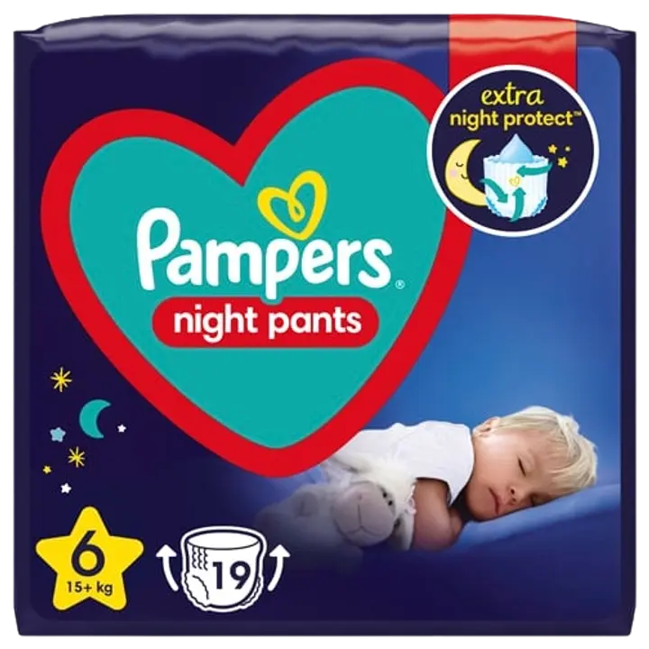 Pampers Night püksmähkmed VP S6 19tk