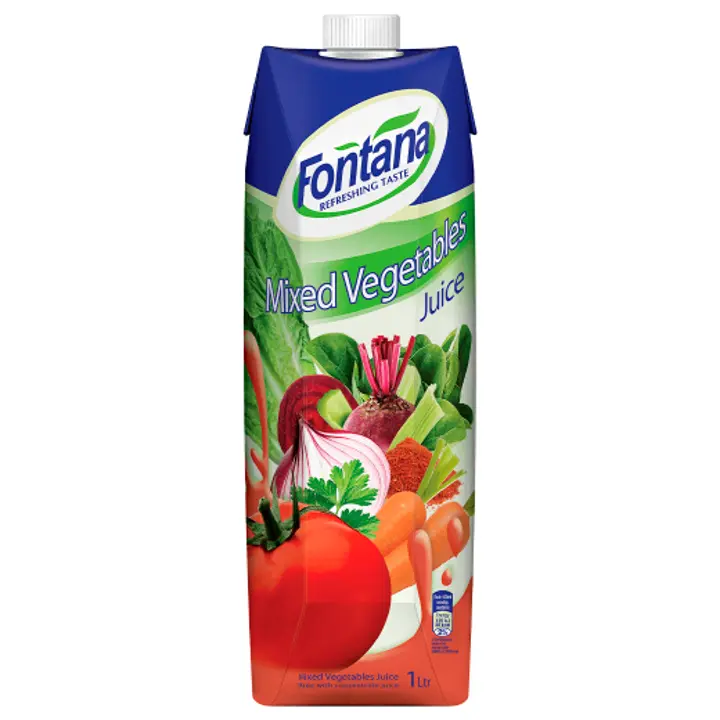 Fontana köögiviljamahl 100% 1L