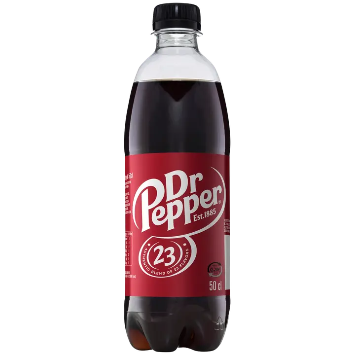 Dr Pepper Original virvoitusjuoma muovipullo 0,5 L