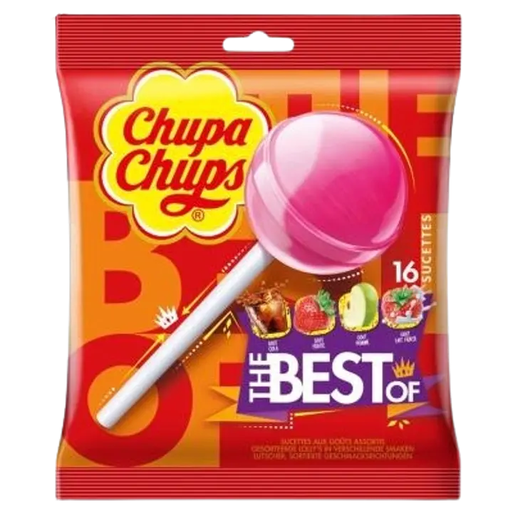 Chupa Chups Pulgakommid kotis Best of Bag 10tk