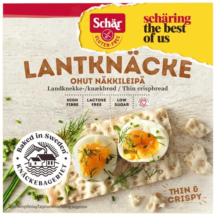 Schär Ohut näkkileipä gluteeniton 230g