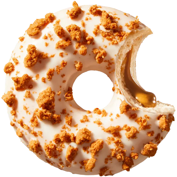 Biscoff® donitsi speculoostäytteellä n. 70g sulatettu