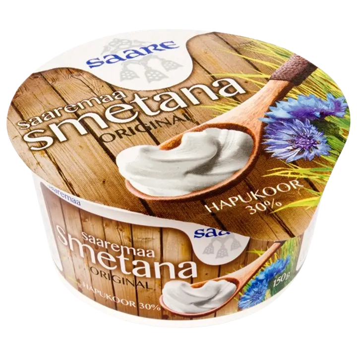 Saare Smetana 30%, 150 g