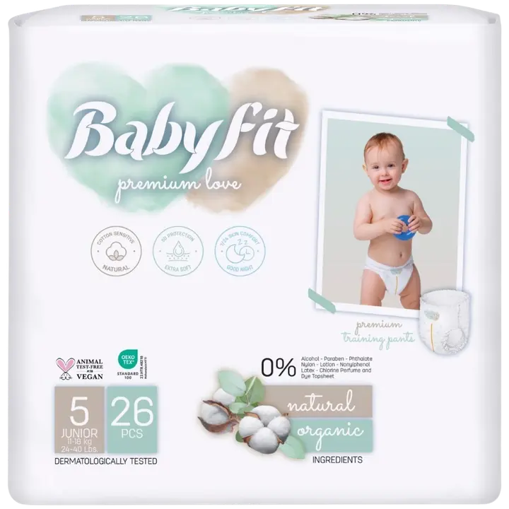 BABYFIT Jr-26tk püksmähkmed nr 5