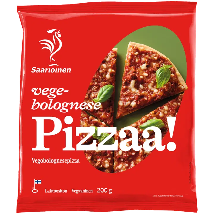 Saarioinen Vegebolognesepizza 200g