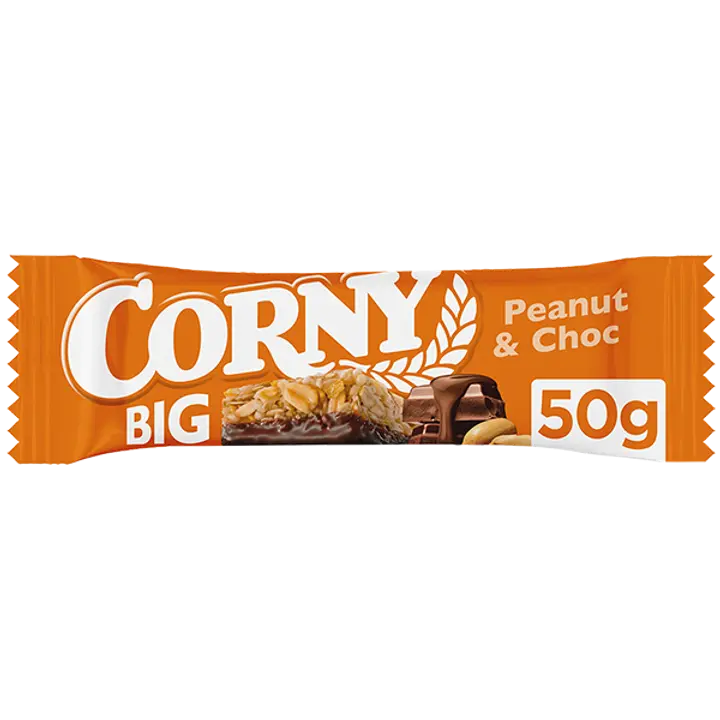 Corny BIG Peanut Chocolate välipalapatukka 50g