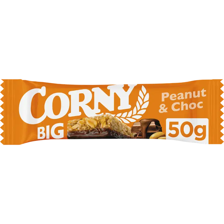 Corny BIG Peanut Chocolate välipalapatukka 50g