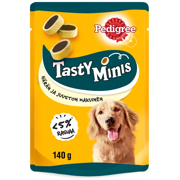 Pedigree Tasty Minis Cheesy Bites 140g
