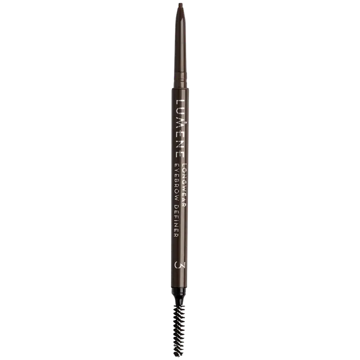Lumene Longwear Eyebrow Definer Kulmakynä 3 Harmaanruskea 0,09 g