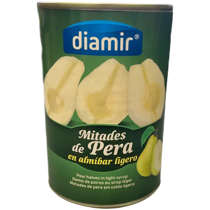 Diamir poolikud pirnid kerges siirupis 500gr