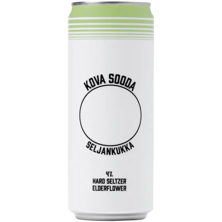 Nålla Kova Sooda Hard Seltzer Seljankukka 4.0% 0,33l tölkki