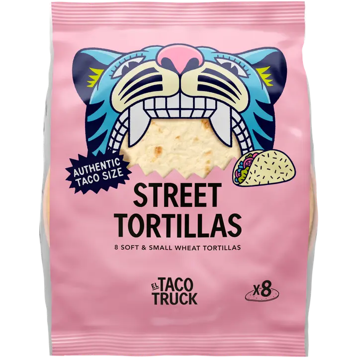 El Taco Truck Street Wheat Tortillas vehnätortillat 144g