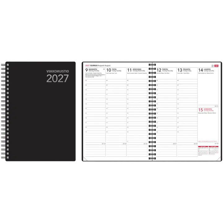 Bordkalender Veckomemorial årspaket 2027