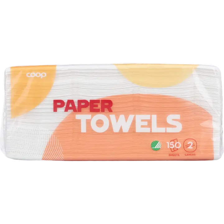Coop paperikäsipyyhe 150 kpl