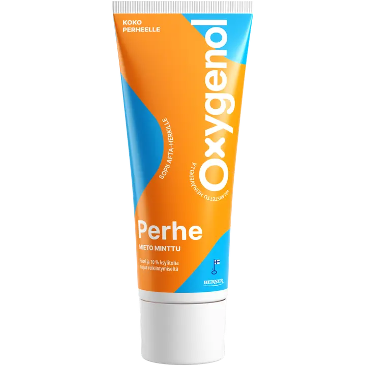 Oxygenol 75ml Perhe hammastahna