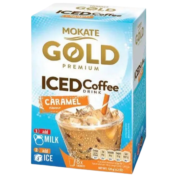 Mokate lahustuv jääkohvijook Karamelli 15g x 8pcs