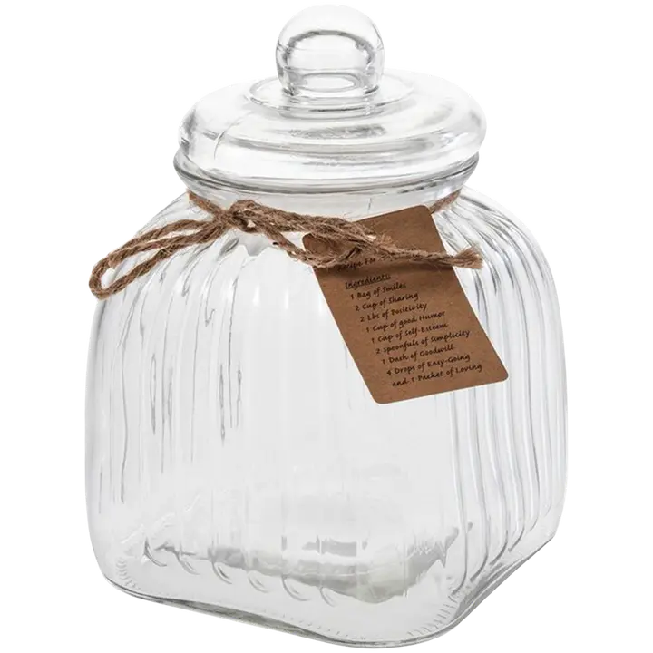 Klaaspurk 16x21 cm triipudega mamas