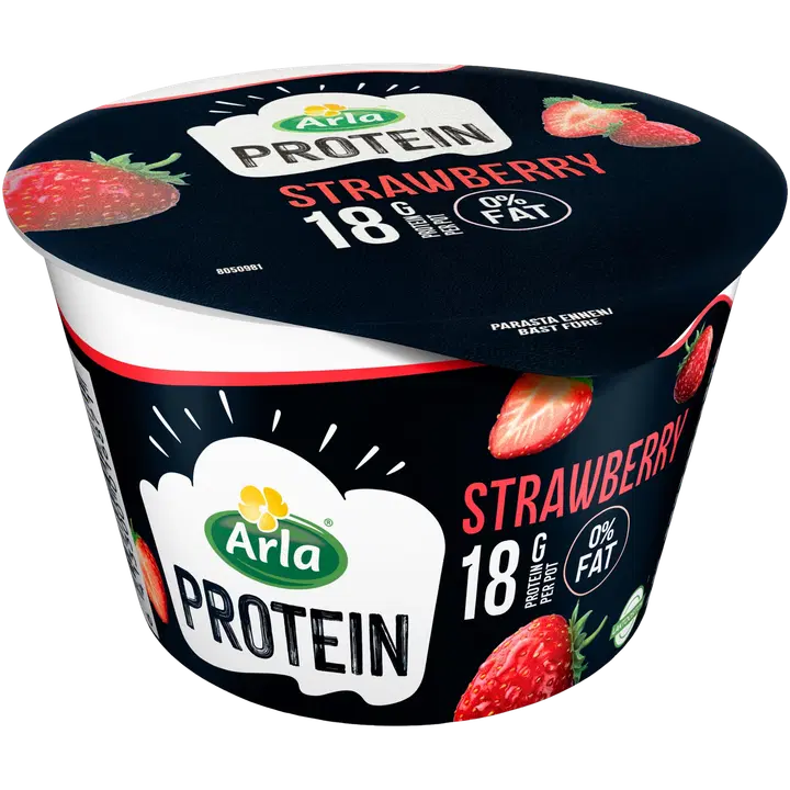 Arla Protein Mansikka-sitruunamelissarahka 200g laktoositon