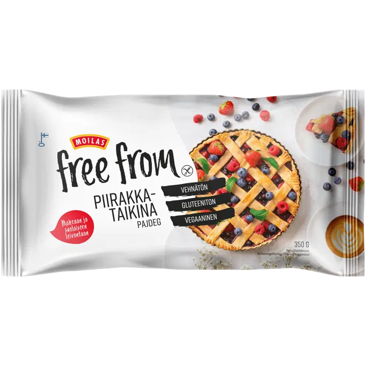 Moilas Free From Piirakkataikina 350g gluteeniton pakaste