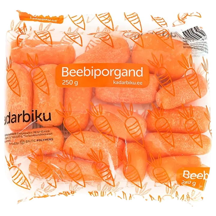 Beebi porgand 250g Kadarbiku