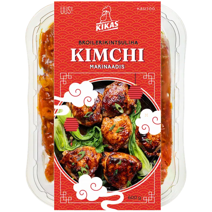 Kikas Broilerikintsuliha kimchi 600 g  Kikas