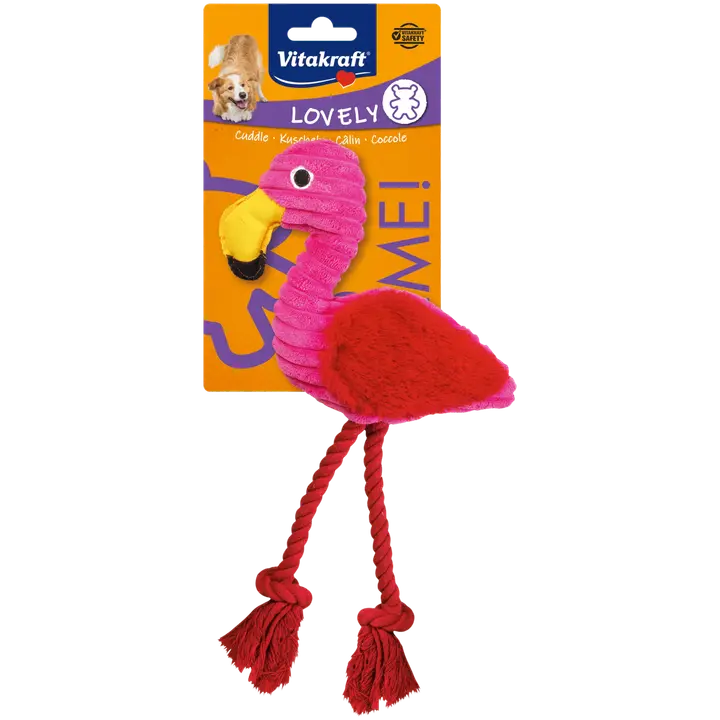 Vitakraft Flamingo koiran lelu 1kpl